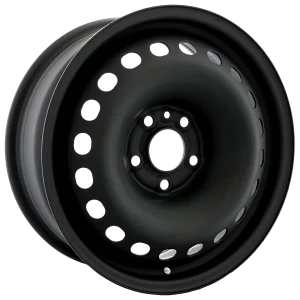 Envy Wheels – NX6 STEEL WHEEL – Black – 16″x6.5″ 41mm – All weather Wheels – NX63653